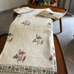 Royal Rosa - King Size - Bed Cover (95 x 108)