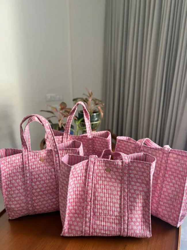 Tote Bags with Button Closure - Image 3
