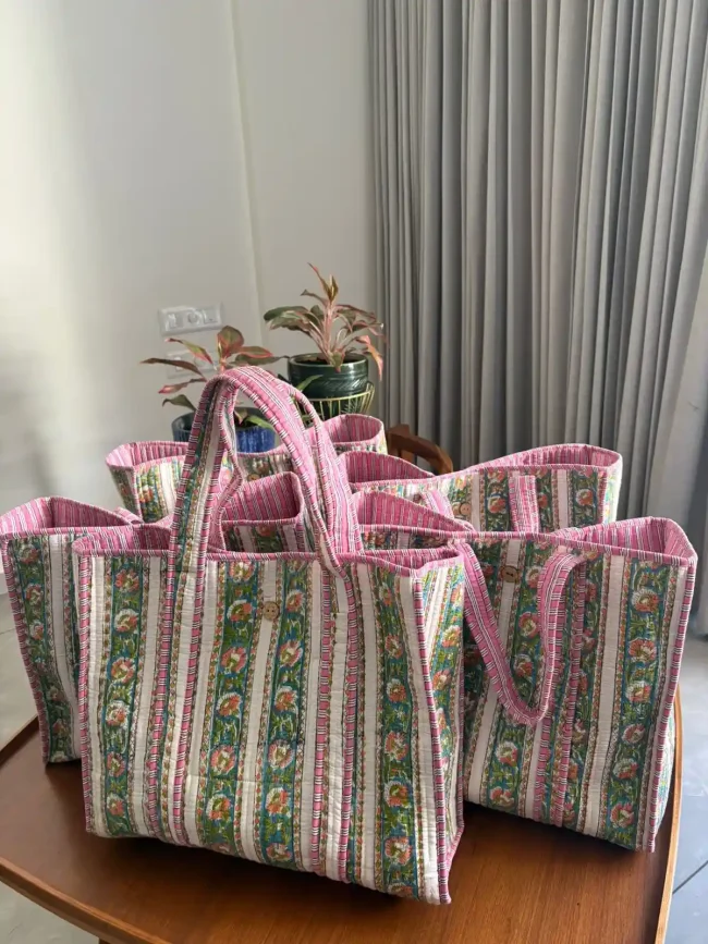 Tote Bags with Button Closure - Image 2