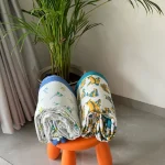 Handblocked Cotton Dohars - Playful Prints - Image 3