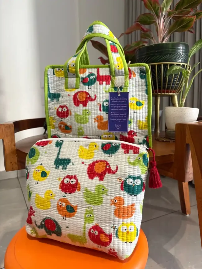 Mini Tote + Pouch - Kids Combo - Image 2