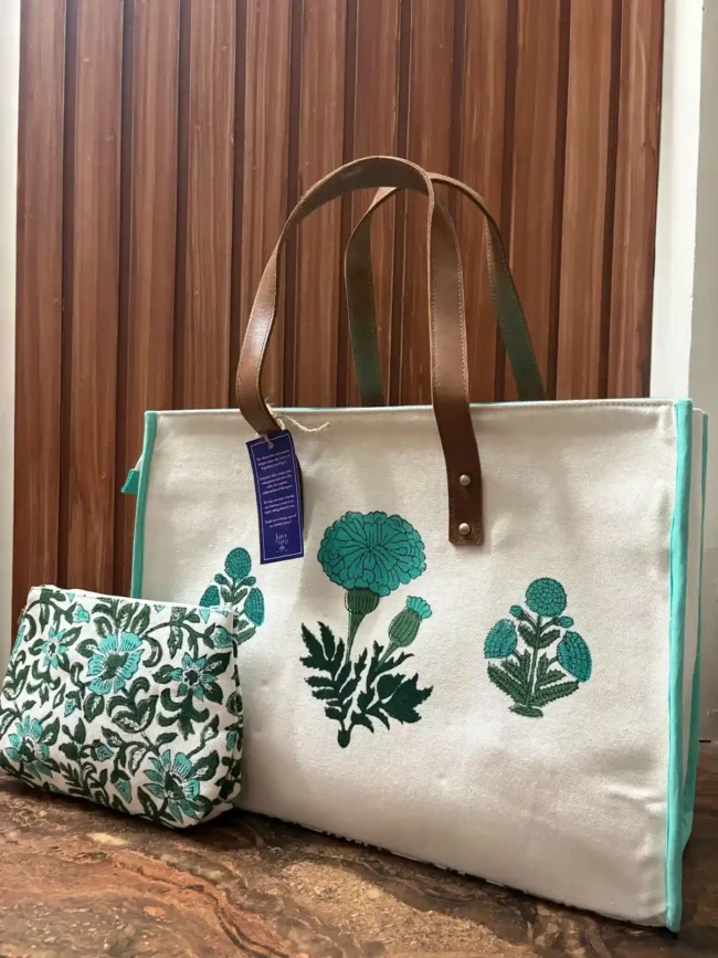 Artisanal Handblocked Totes