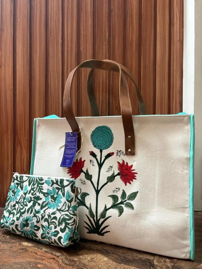 Artisanal Handblocked Totes