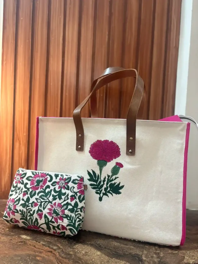 Artisanal Handblocked Totes
