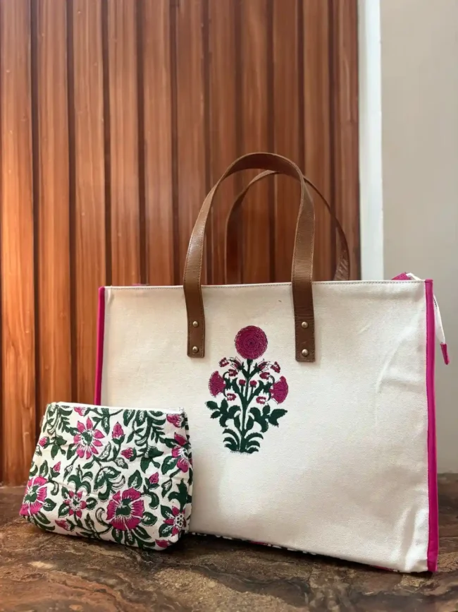 Artisanal Handblocked Totes