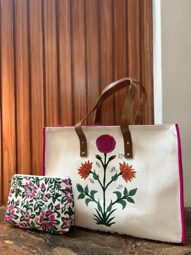 Artisanal Handblocked Totes
