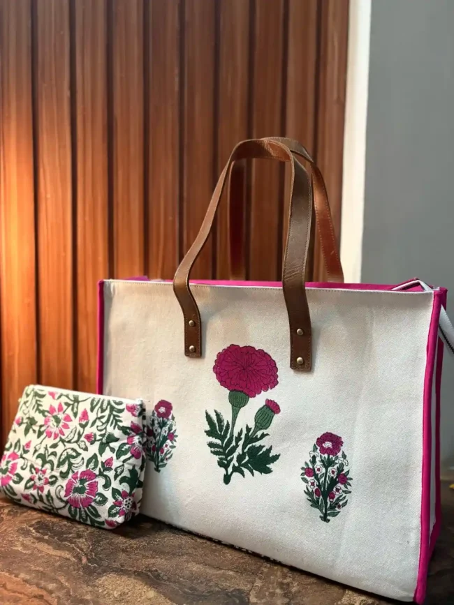 Artisanal Handblocked Totes