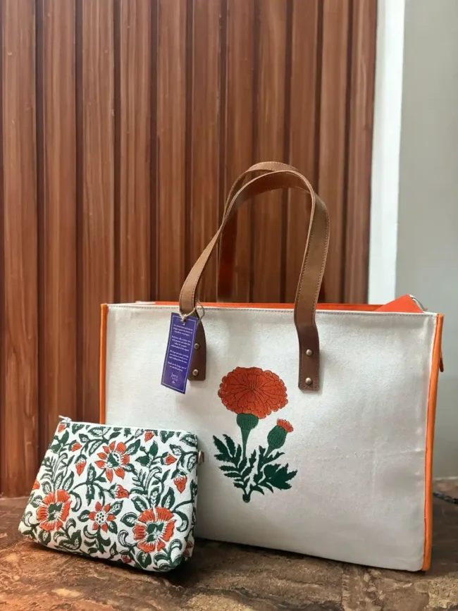 Artisanal Handblocked Totes