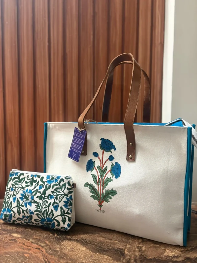 Artisanal Handblocked Totes