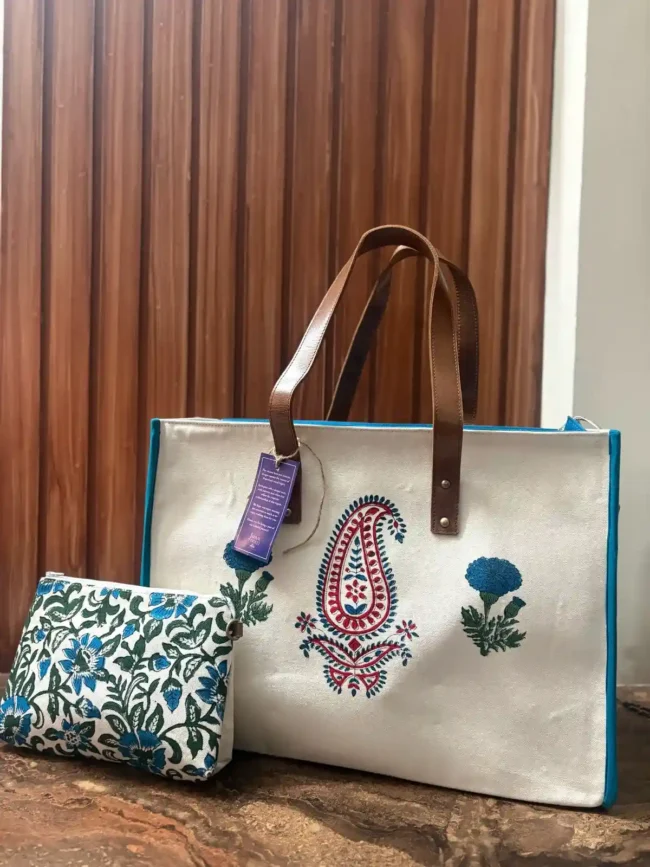 Artisanal Handblocked Totes