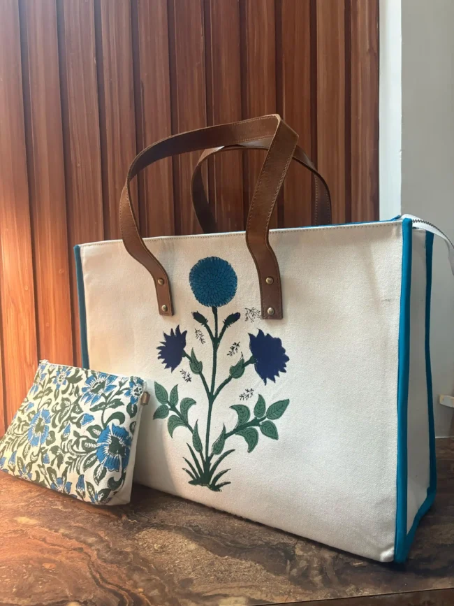 Artisanal Handblocked Totes
