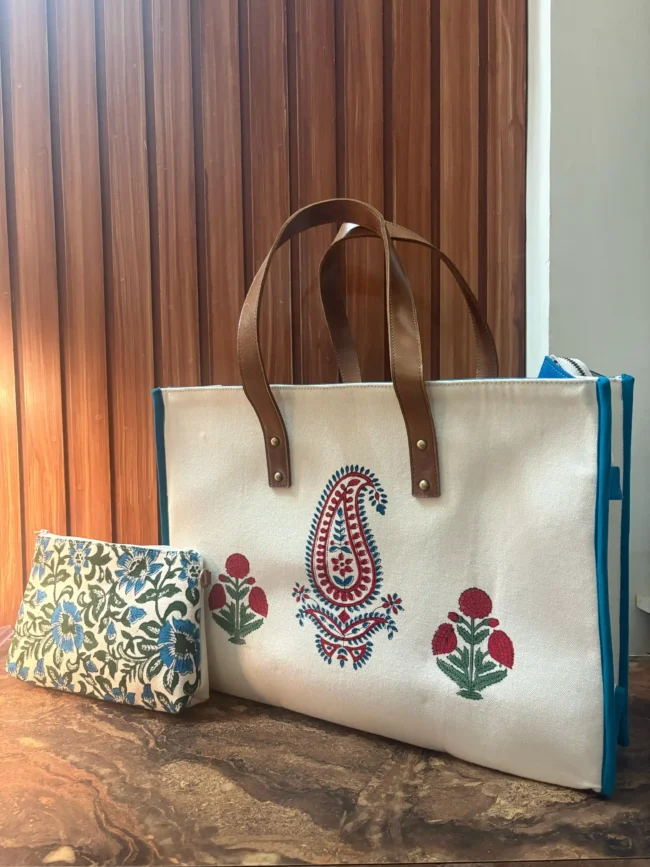 Artisanal Handblocked Totes