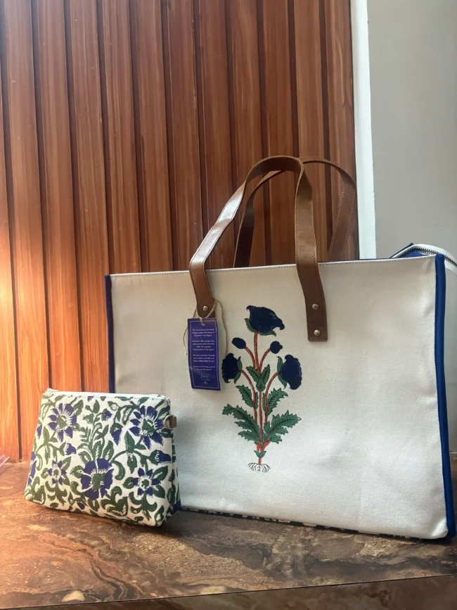 Artisanal Handblocked Totes