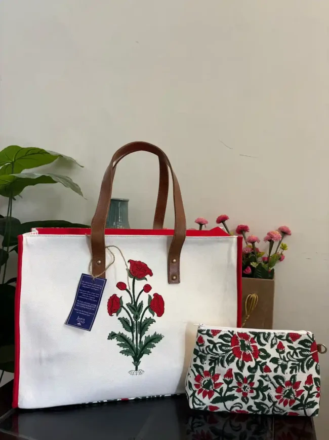 Artisanal Handblocked Totes