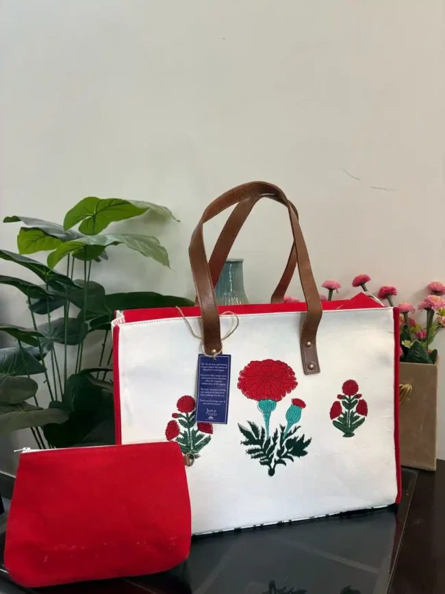 Artisanal Handblocked Totes