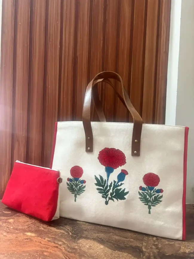 Artisanal Handblocked Totes