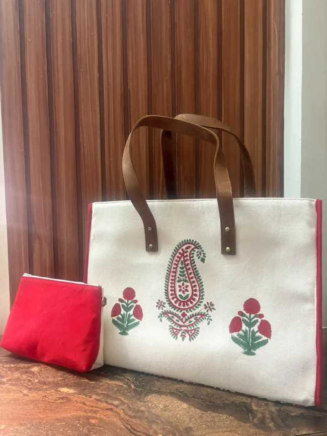 Artisanal Handblocked Totes