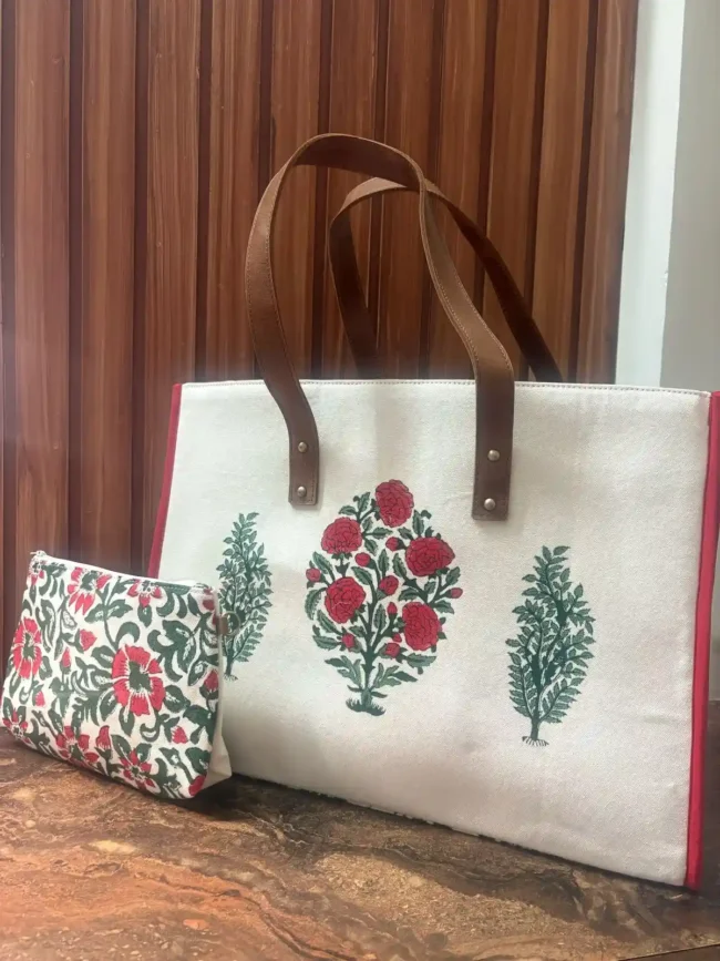 Artisanal Handblocked Totes