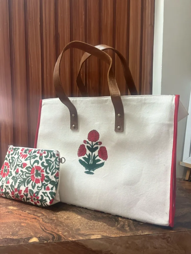 Artisanal Handblocked Totes