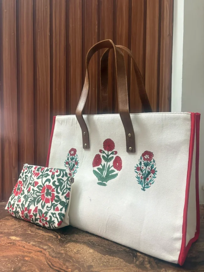 Artisanal Handblocked Totes