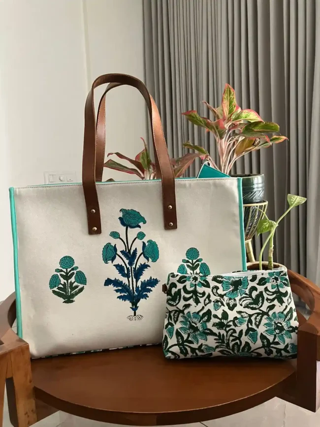 Artisanal Handblocked Totes