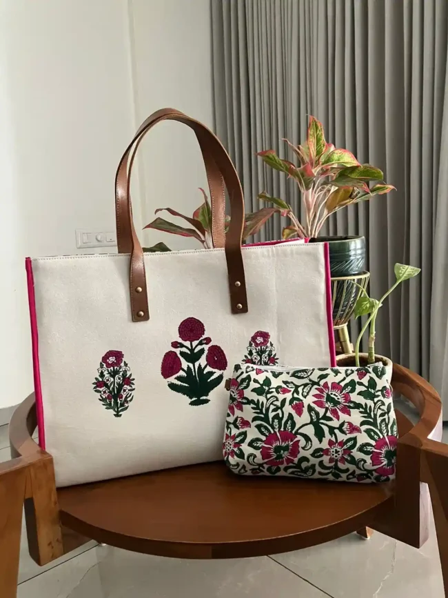 Artisanal Handblocked Totes