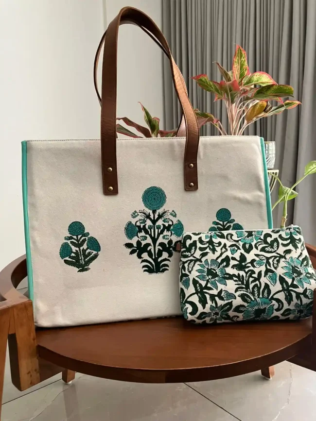 Artisanal Handblocked Totes