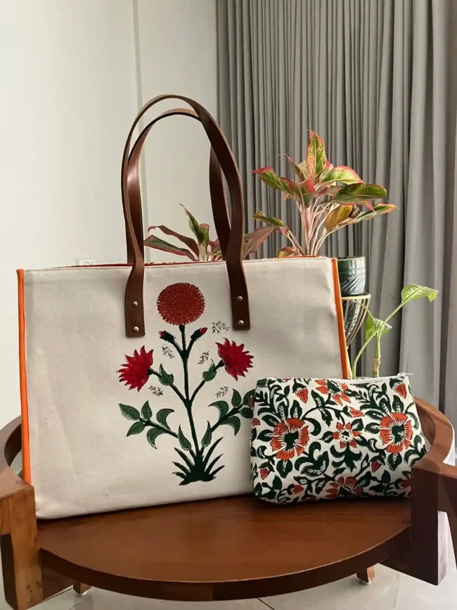 Artisanal Handblocked Totes