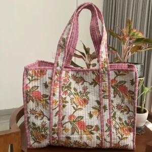 Tote Bags with Button Closure