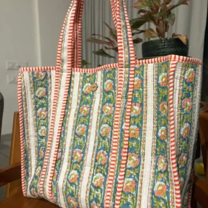 Tote Bags with Button Closure