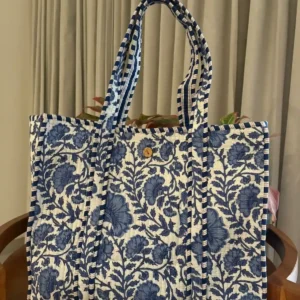 Tote Bags with Button Closure