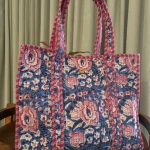 Tote Bags with Button Closure