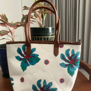 Handcrafted Floral Tote