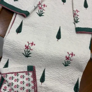 Maytime Blossom - Super King Size - Bed Cover