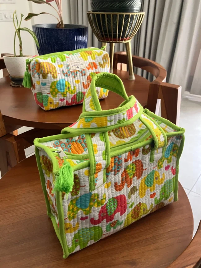 Mini Totes - Elephants - Image 3