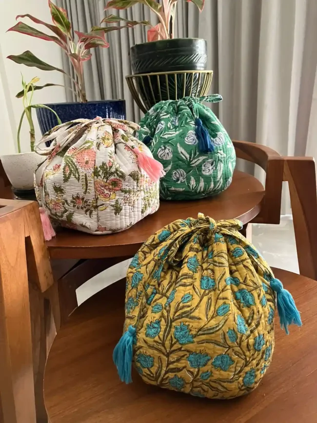 Quilted Potli Bags - Image 3