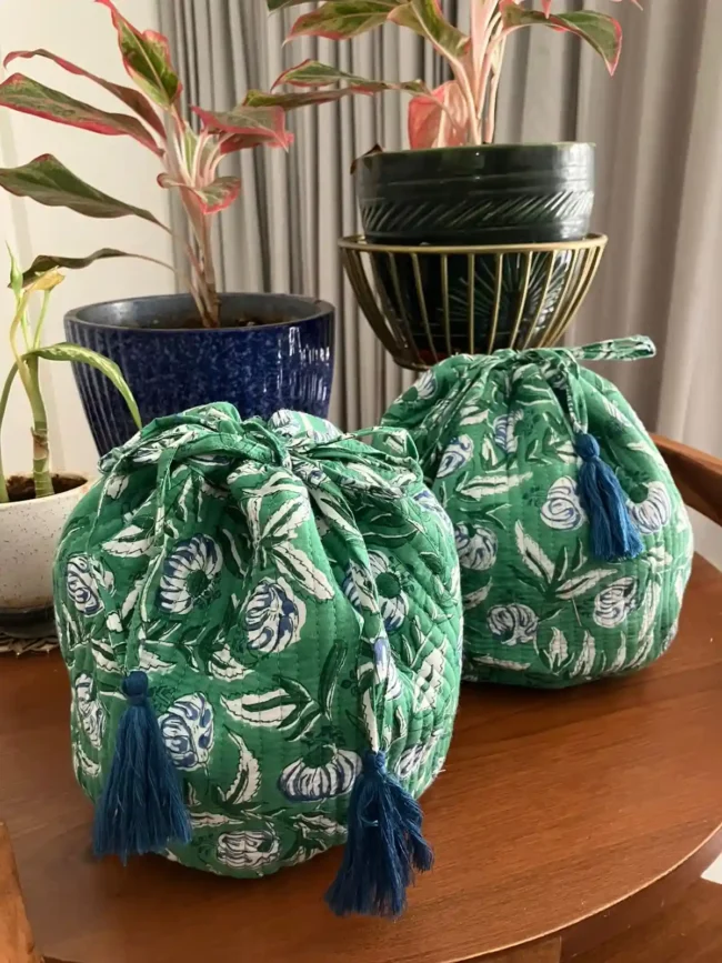Quilted Potli Bags