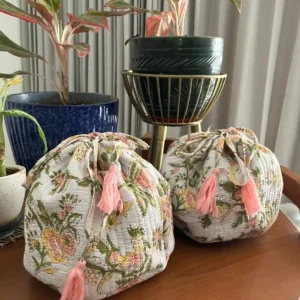 Quilted Potli Bags