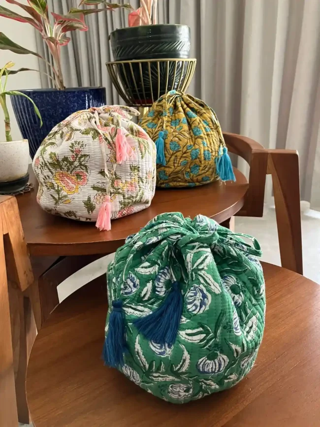 Quilted Potli Bags - Image 3