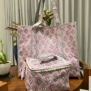 Tote Bag + Matching Vanity Kit