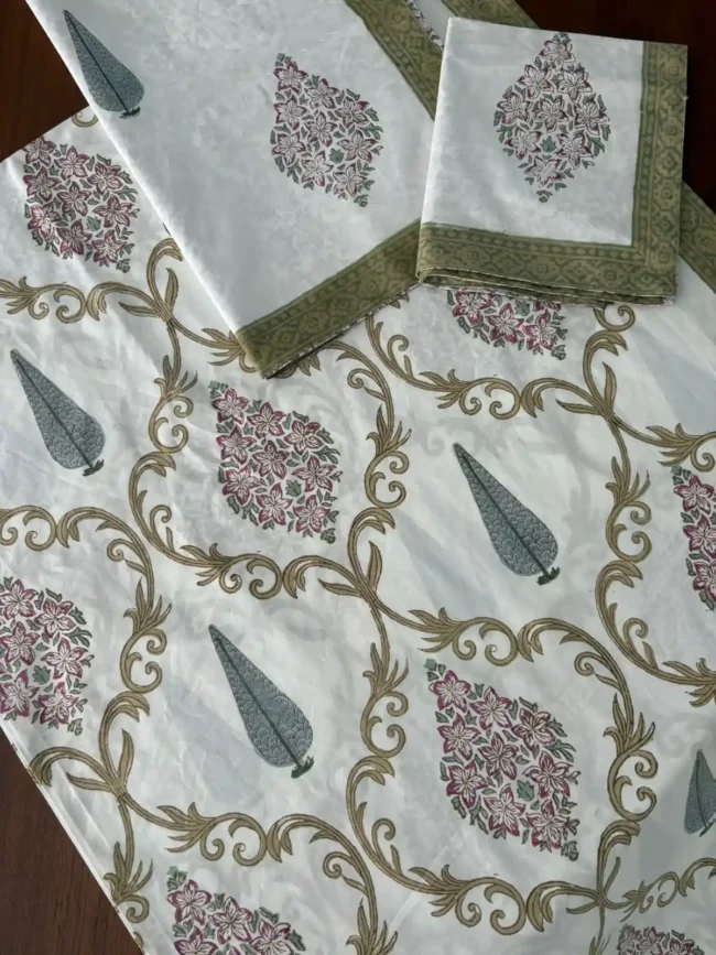 Regal Meadow - Super King Size Bed Sheet (108 x 108)