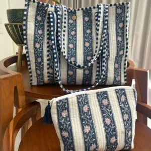 Tote Bag + Matching Pouch