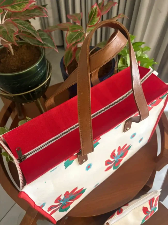 Artisanal Handblocked Totes - Image 3