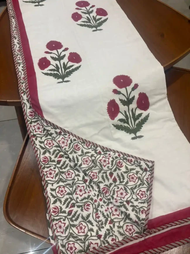 Laal Bagh - Double Dohar + Bedsheet Combo - Image 5