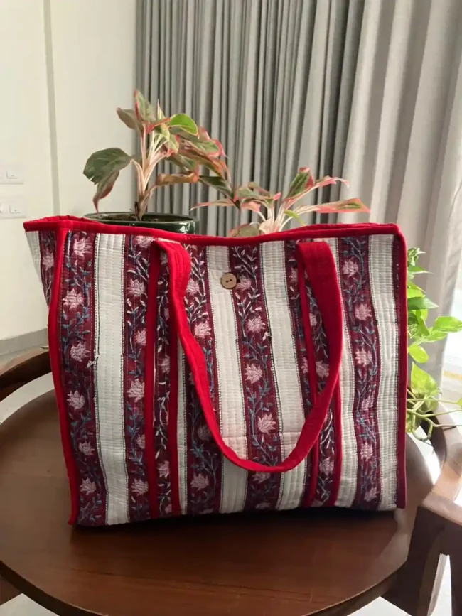 Tote Bags with Button Closure - Image 2