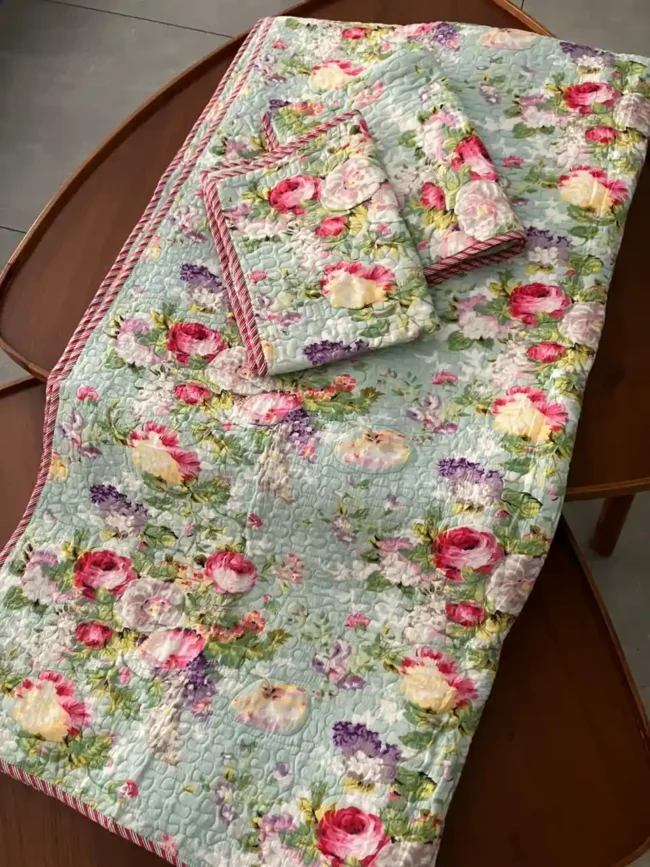 Pastel Garden - Super King Size - Bed Cover - Image 6