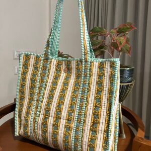 Tote Bags with Button Closure