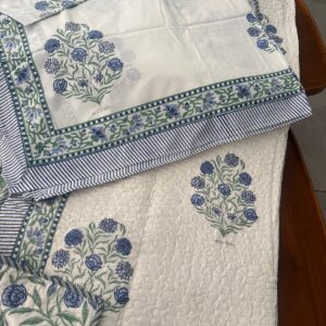 Amara Bikaner - Super King Size Bedding Set: Bedsheet + Bedcover