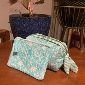 Small Travel Pouch & Coin Pouch Combo