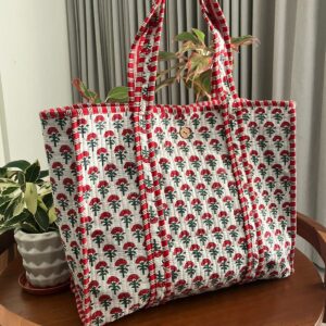 Tote Bags with Button Closure